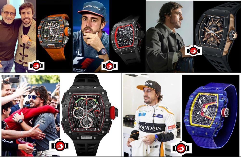 Discover the Impressive Watch Collection of Fernando Alonso